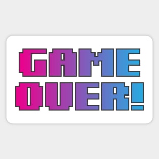 Game Over Sticker